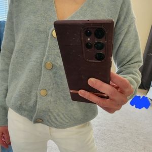 Massimo dutti wool cardigan xs